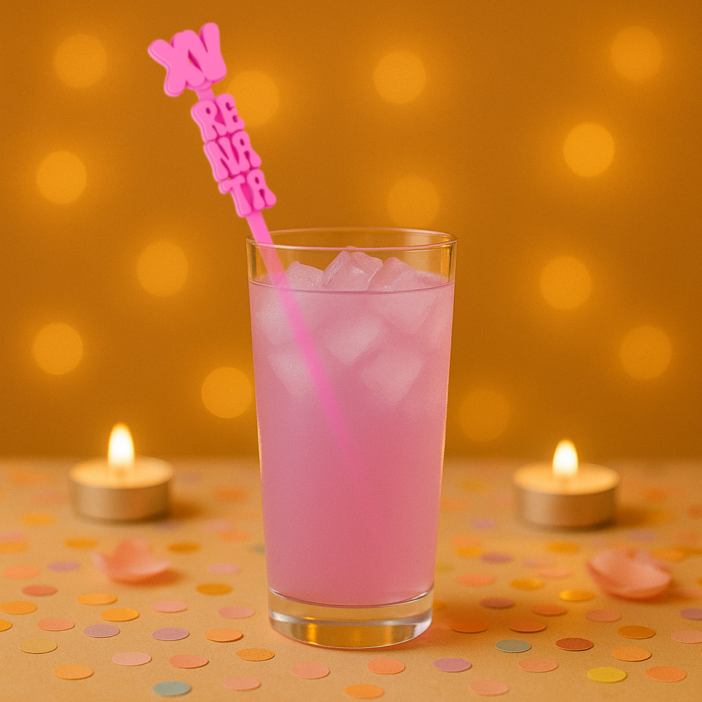 Revolvedores de trago Personalizados - Groovy XV