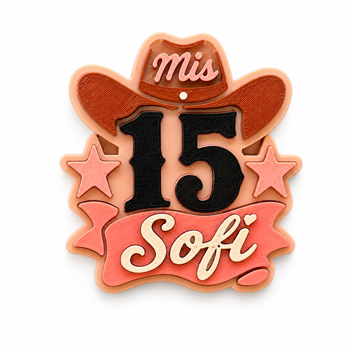 Imanes personalizados - Cowgirl