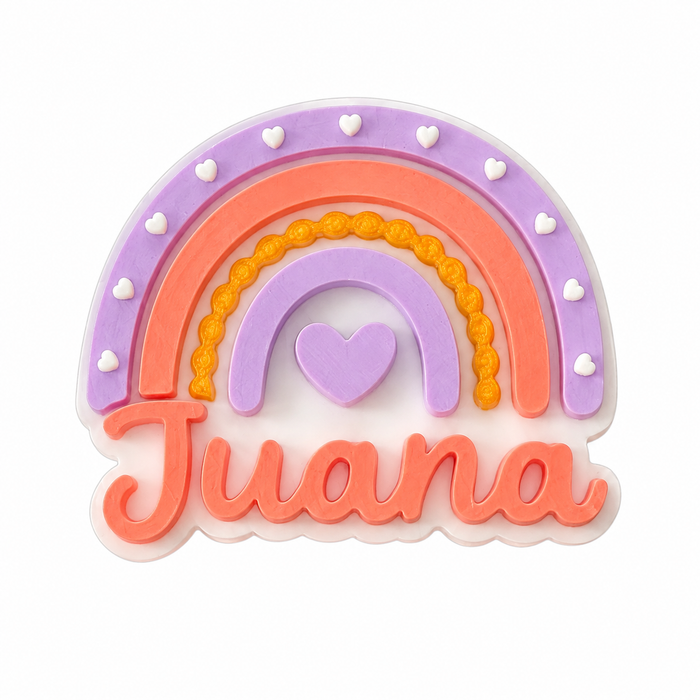 Imanes personalizados - Arcoíris