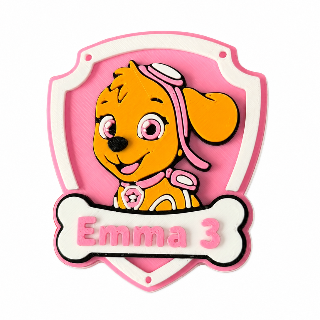 Imanes personalizados - Paw Patrol perrita