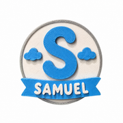 Imanes personalizados - Inicial y nombre
