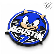 Iman Personalizados – Sonic - Azul