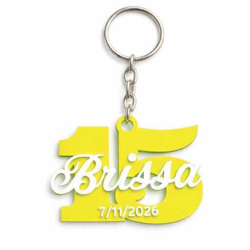 Llaveros Personalizados – Sweet 15