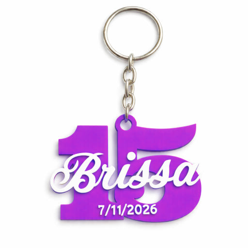 Llaveros Personalizados – Sweet 15