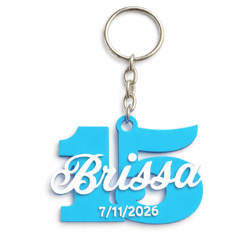 Llaveros Personalizados – Sweet 15