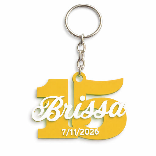 Llaveros Personalizados – Sweet 15