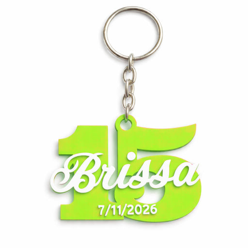 Llaveros Personalizados – Sweet 15
