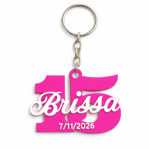 Llaveros Personalizados – Sweet 15