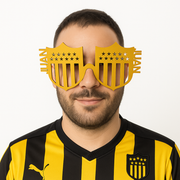 Lentes Personalizados de Cotillon "Peñarol"