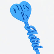 Revolvedores de trago Personalizados Boda Nombres - Amour 15