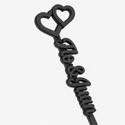 Revolvedores de trago Personalizados Boda Nombres - Endless Hearts