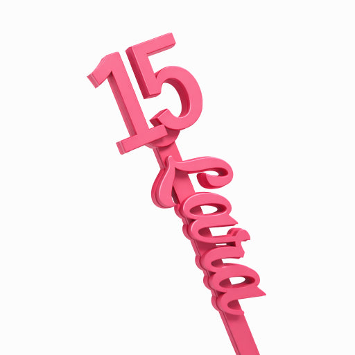 Revolvedores de trago Personalizados - Golden 15