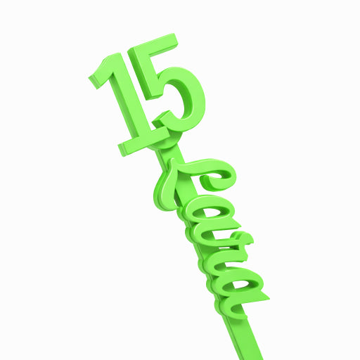 Revolvedores de trago Personalizados - Golden 15