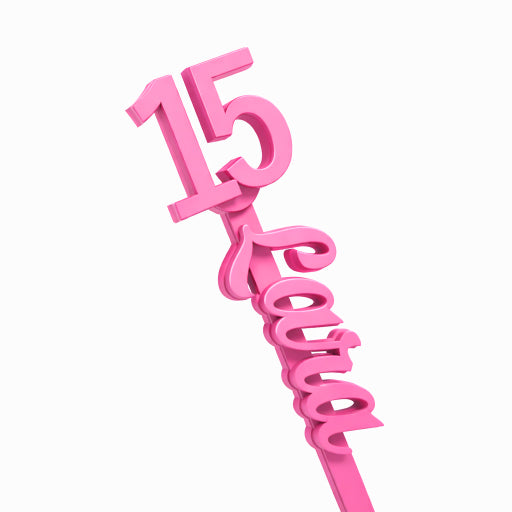 Revolvedores de trago Personalizados - Golden 15