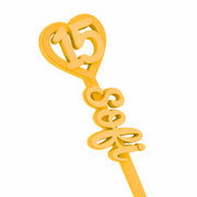 Revolvedores de trago Personalizados - Golden Love