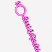 Revolvedores de trago Personalizados de Boda Nombres - Infinity Ring