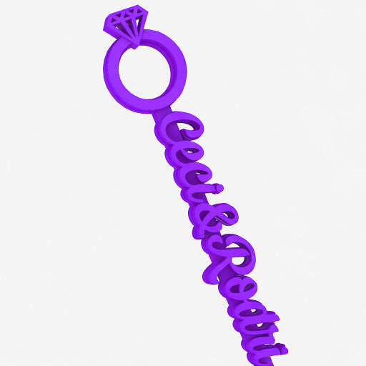 Revolvedores de trago Personalizados de Boda Nombres - Infinity Ring