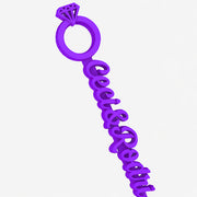 Revolvedores de trago Personalizados de Boda Nombres - Infinity Ring
