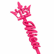 Revolvedores de trago Personalizados - Royal Majesty - 17 cm / Amarillo Fluor