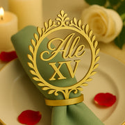 “Elegancia XV” – Servilletero Formal con Nombre