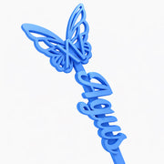 Revolvedores de trago Personalizados - Royal Butterfly XV