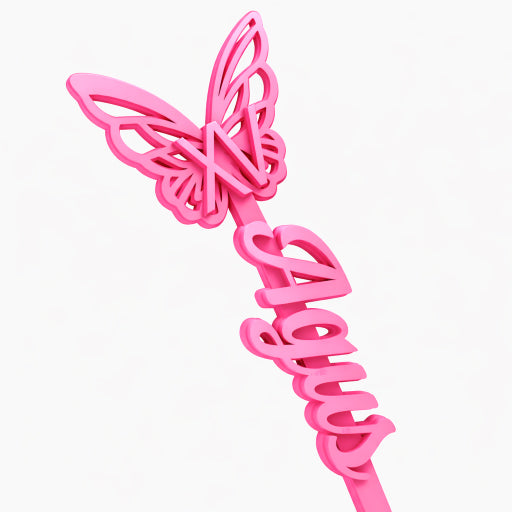 Revolvedores de trago Personalizados - Royal Butterfly XV