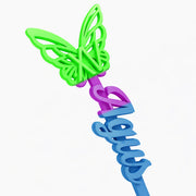 Revolvedores de trago Personalizados - Royal Butterfly XV