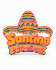 Imanes personalizados - México — Rosa