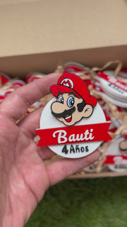 Imanes personalizados - Mario