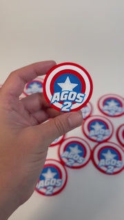 Imanes personalizados - Capitán América