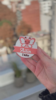 Imanes personalizados - Mariposa