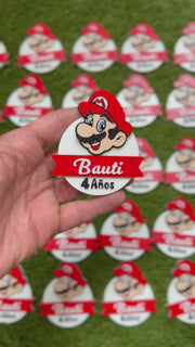 Imanes personalizados - Mario
