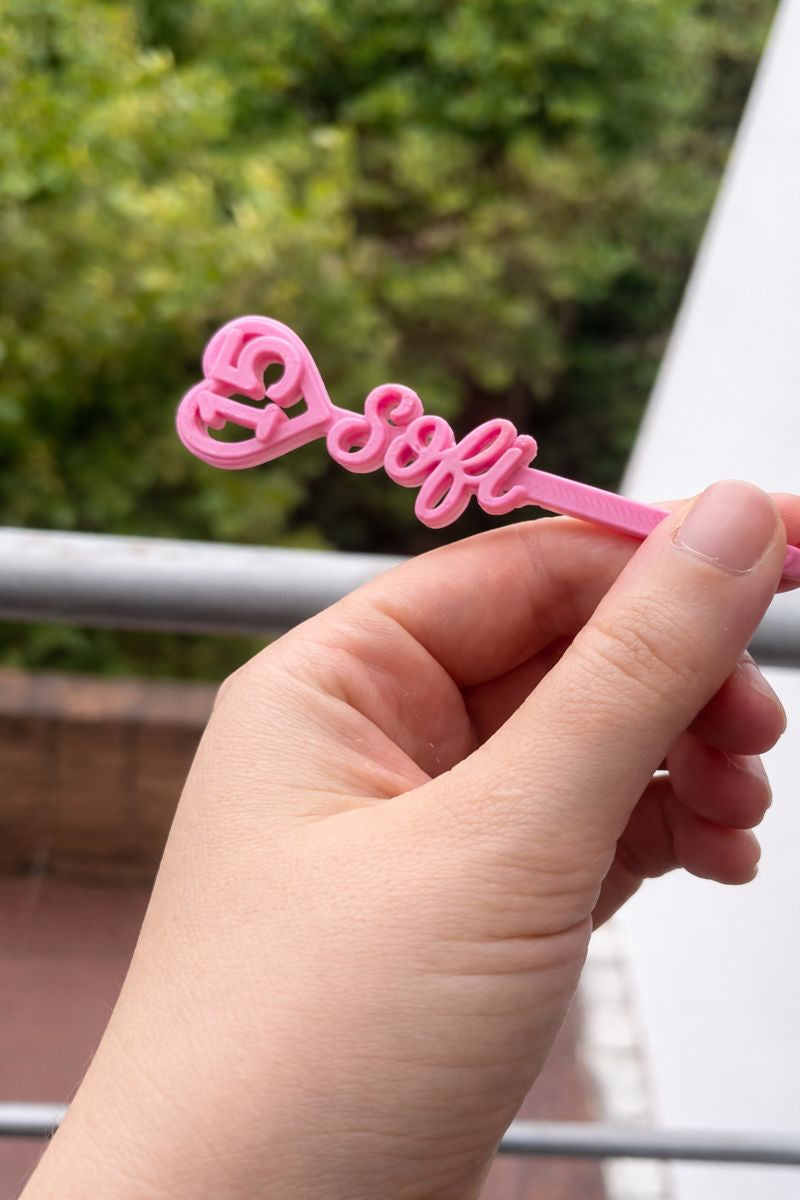 Revolvedores de trago Personalizados - Golden Love