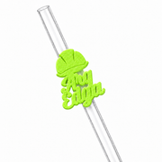 Sorbitos de trago Personalizados – Ingeniería — Verde Fluor