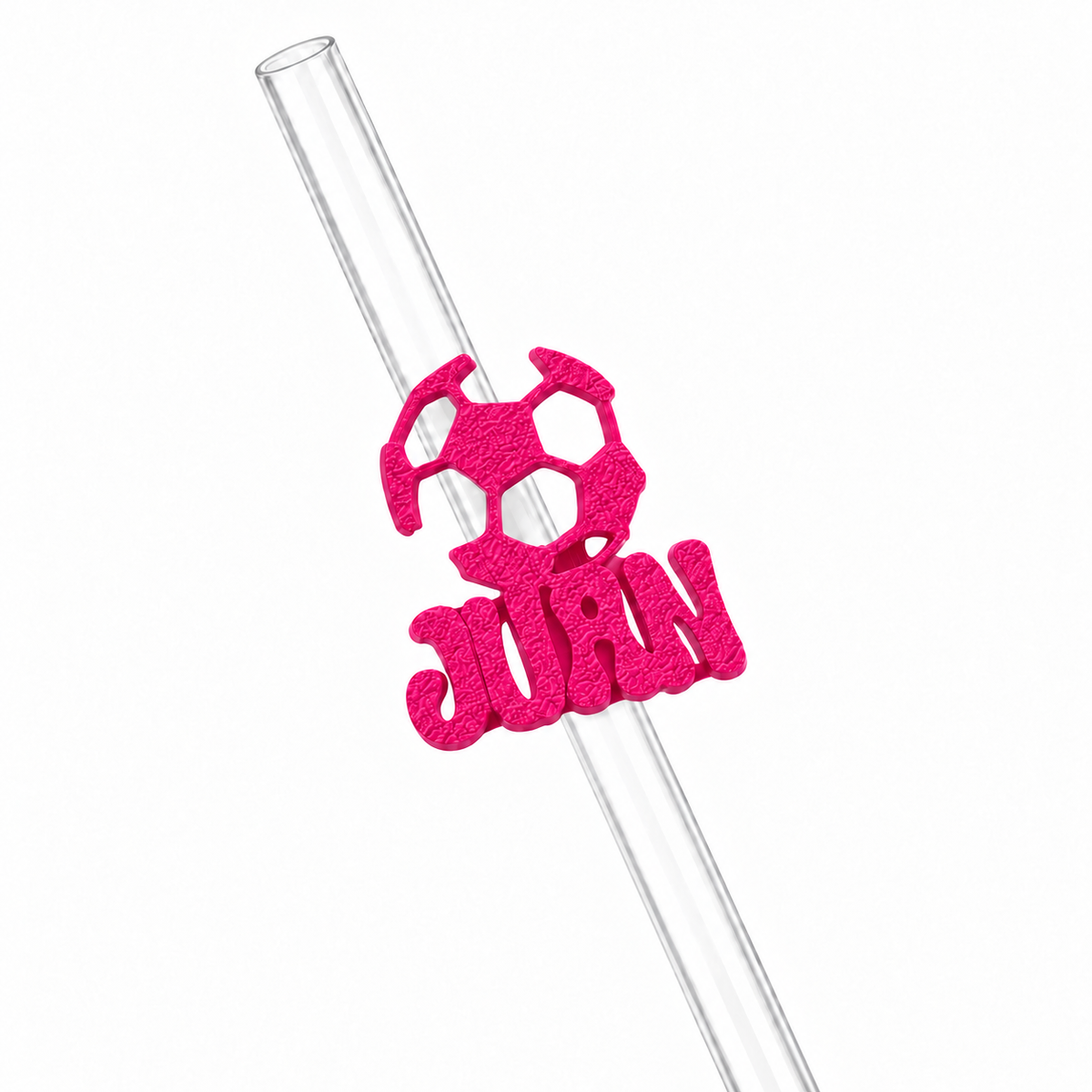 Sorbitos de trago Personalizados – Fútbol — Fucsia