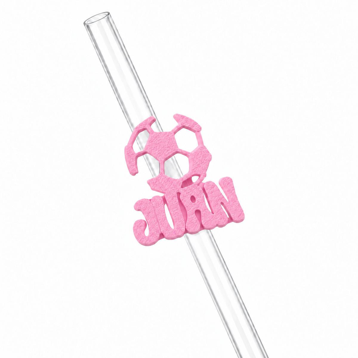 Sorbitos de trago Personalizados – Fútbol — Rosa