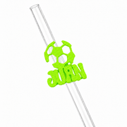Sorbitos de trago Personalizados – Fútbol — Verde Fluor