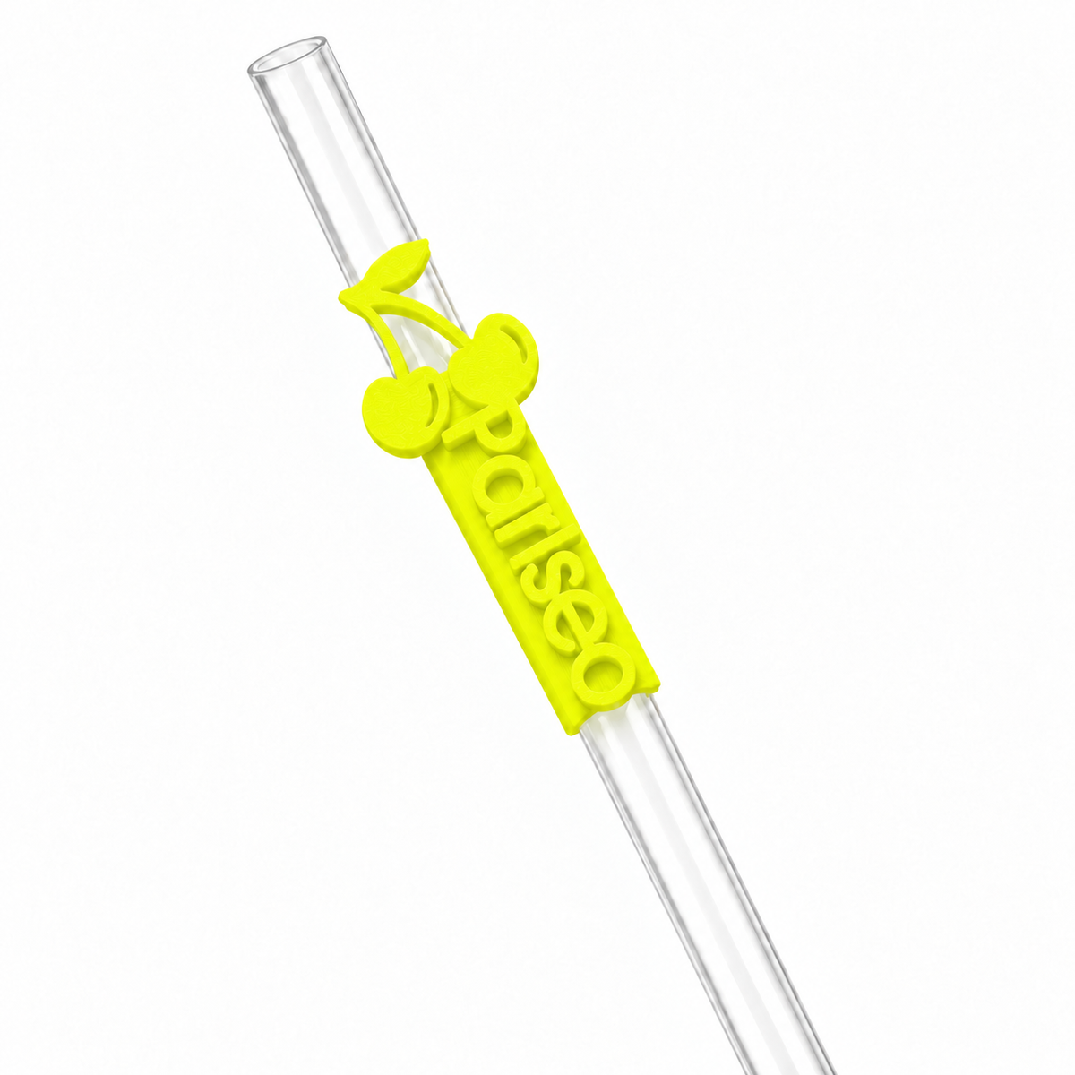 Sorbitos de trago Personalizados – Cerezas — Amarillo Fluor