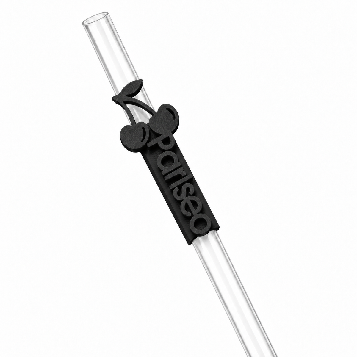 Sorbitos de trago Personalizados – Cerezas — Negro