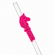 Sorbitos de trago Personalizados – Unicornio — Fucsia