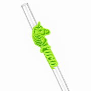 Sorbitos de trago Personalizados – Unicornio — Verde Fluor