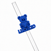 Sorbitos de trago Personalizados – Osito — Azul