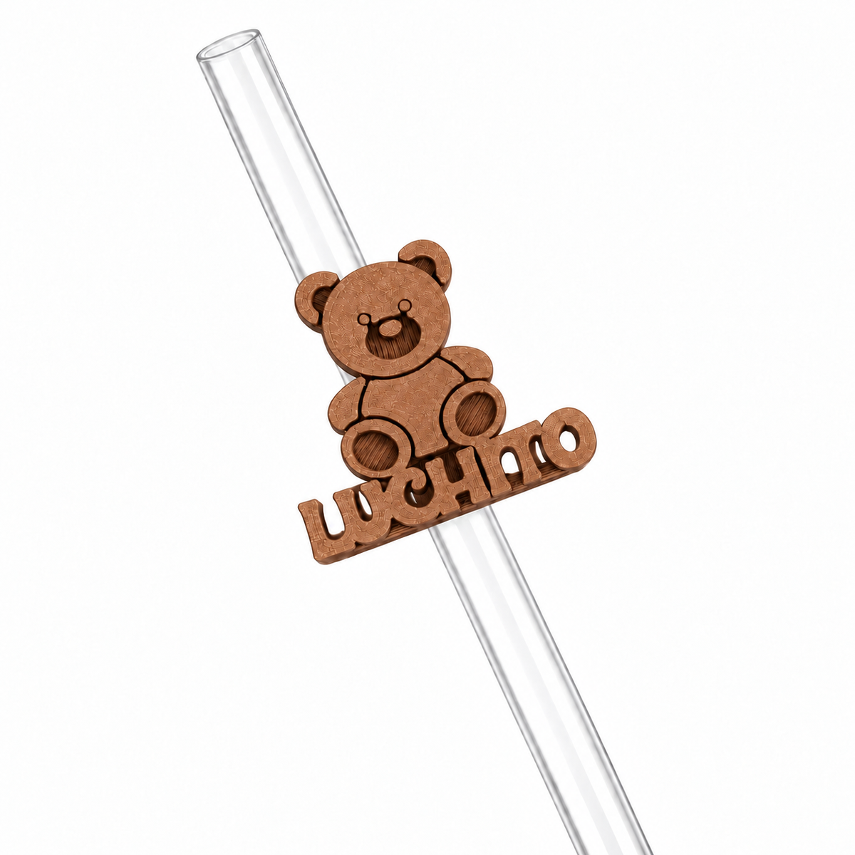 Sorbitos de trago Personalizados – Osito — Bronce