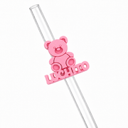 Sorbitos de trago Personalizados – Osito — Rosa