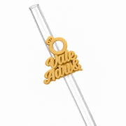 Sorbitos de trago Personalizados – Alianzas — Dorado