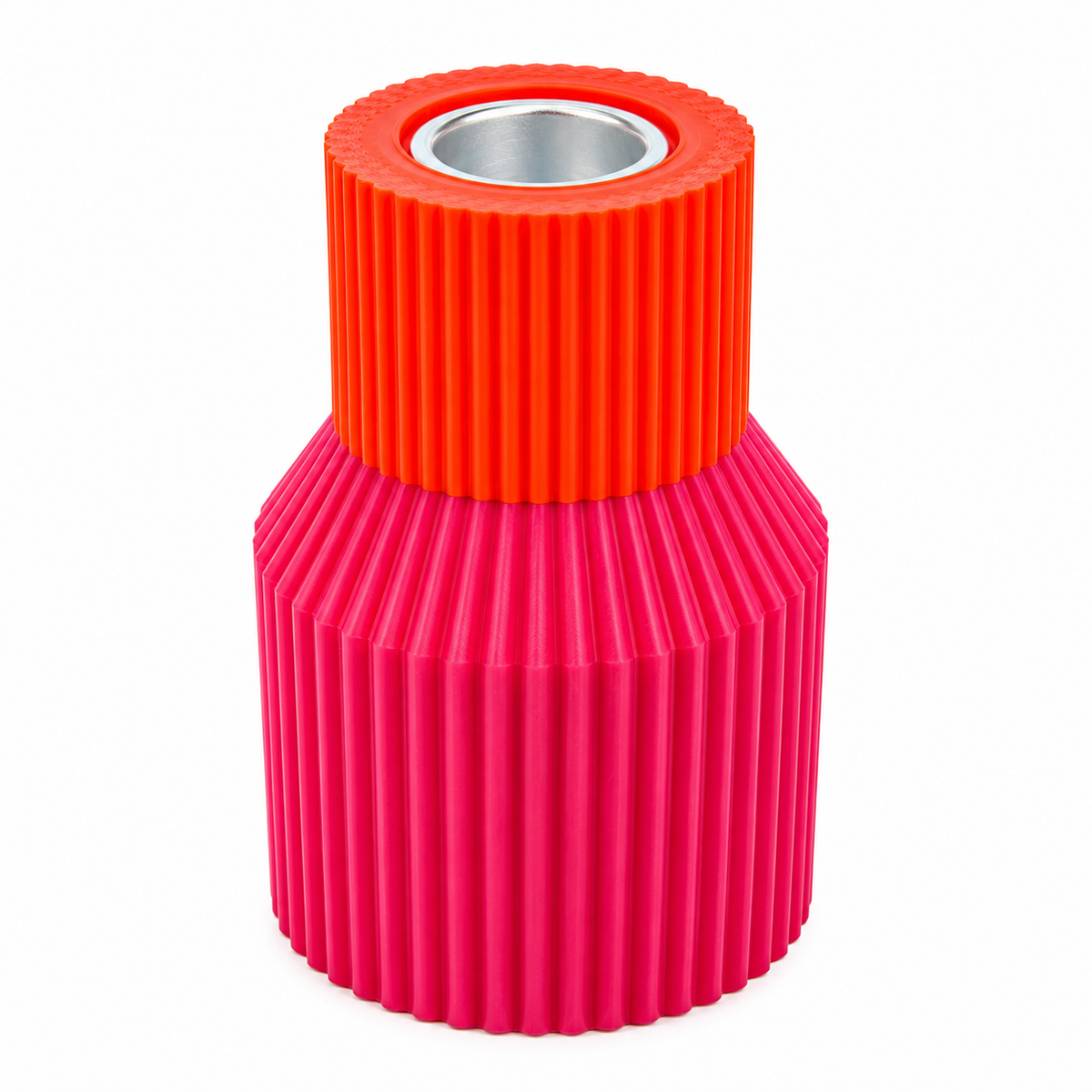 Soporte de Vela – Aesthetic - Amarillo Fluor