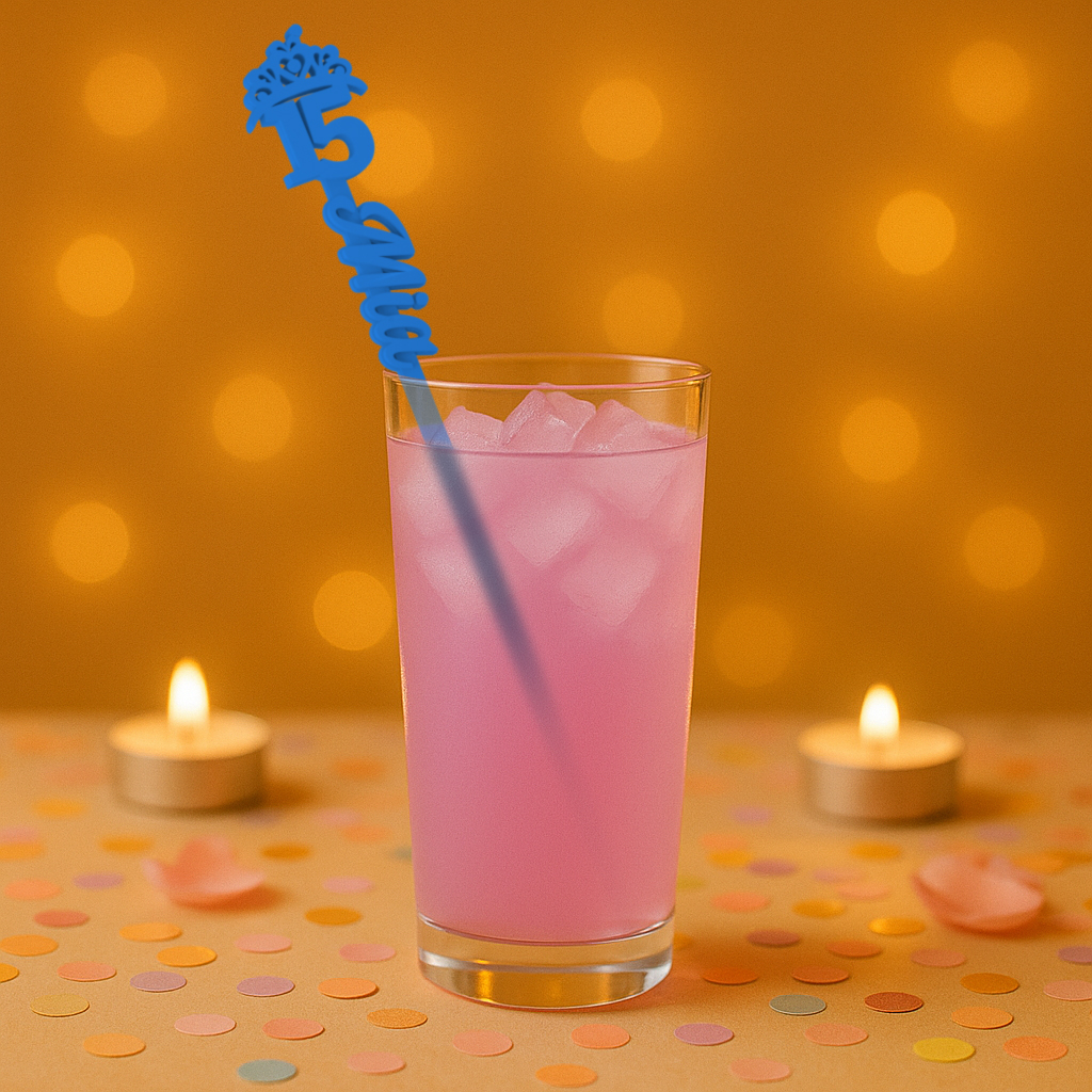 Revolvedores de trago Personalizados - Imperial Glow - Imagen 2