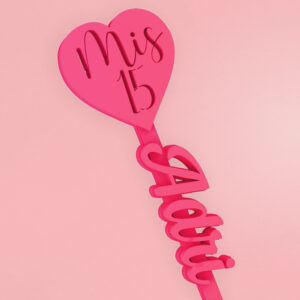 Revolvedores de trago Personalizados Boda Nombres - Amour 15