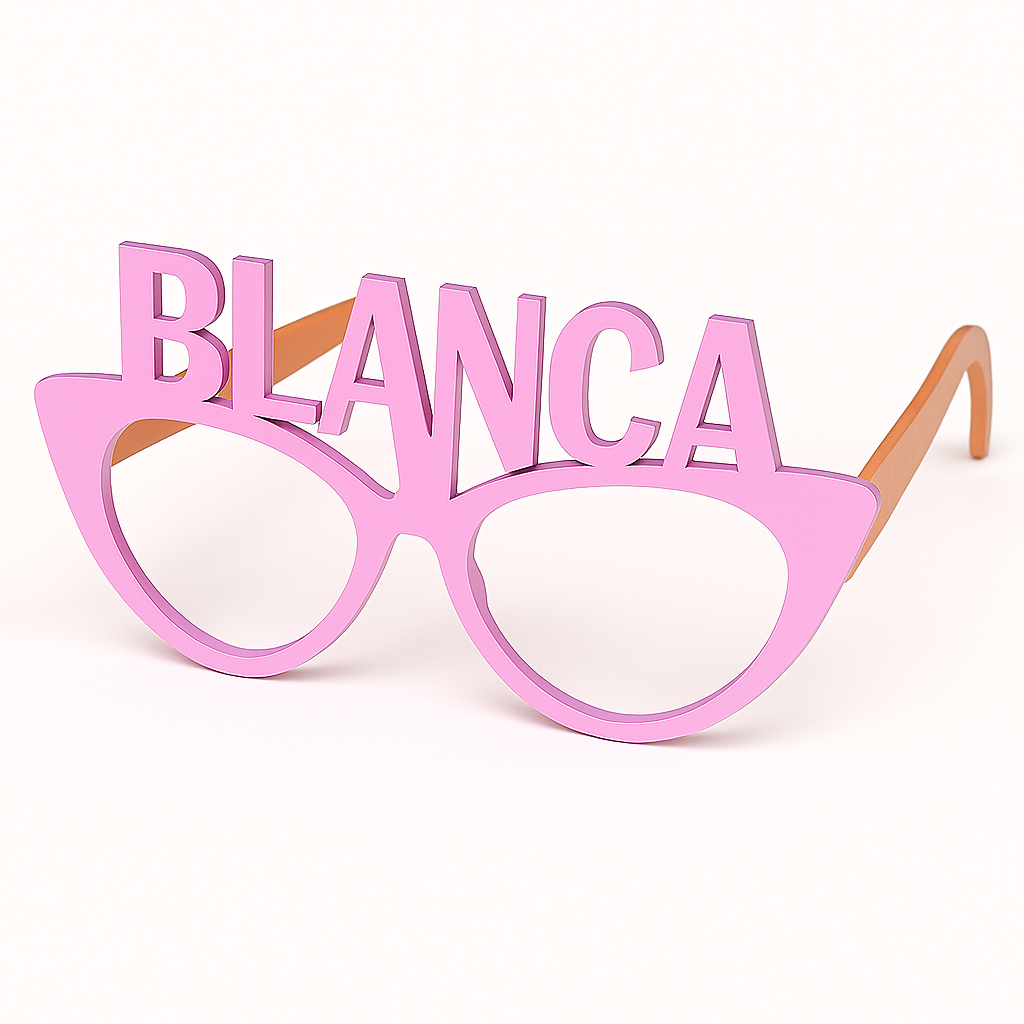 Lentes Personalizados de Cotillon "Retro"