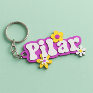 Llaveros Personalizados – Flower